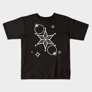 Pattern of stars with circles. Kids T-Shirt